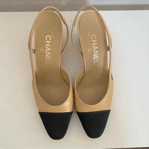 Chanel Slingback Pumps 36